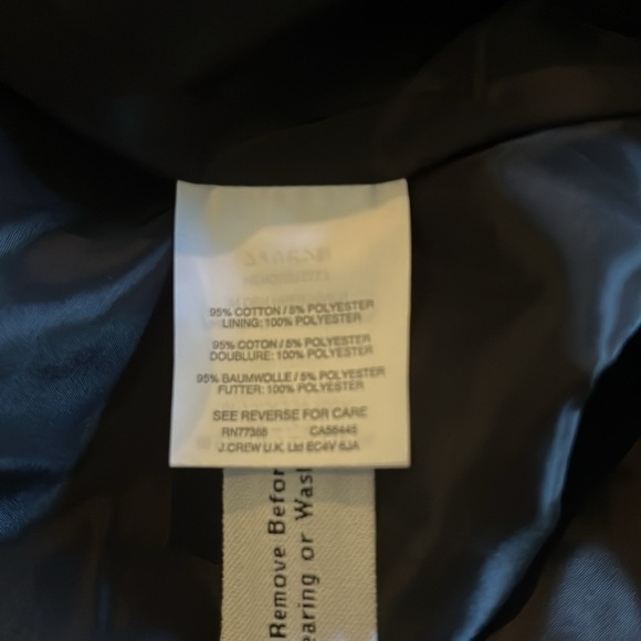 J. Crew | Paneled Black & Cream Geometric Jacquard Pencil Skirt Size 4 Office - Picture 9 of 11